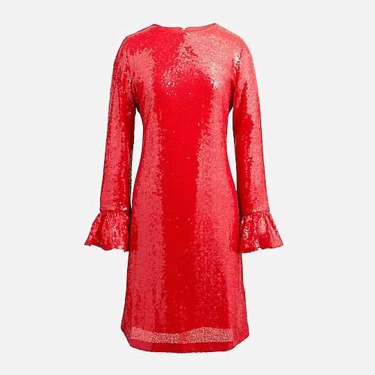 Winter garden dress in sequin | J.Crew US