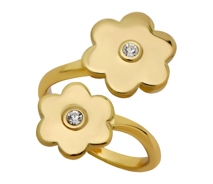 Double Daisy Ring | Goldbug Collection