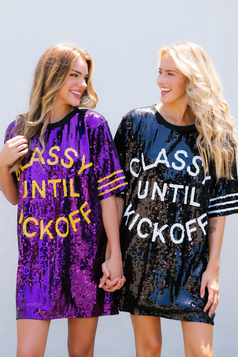 CLASSY UNTIL KICK OFF SEQUIN DRESS - **PREORDER** | Judith March