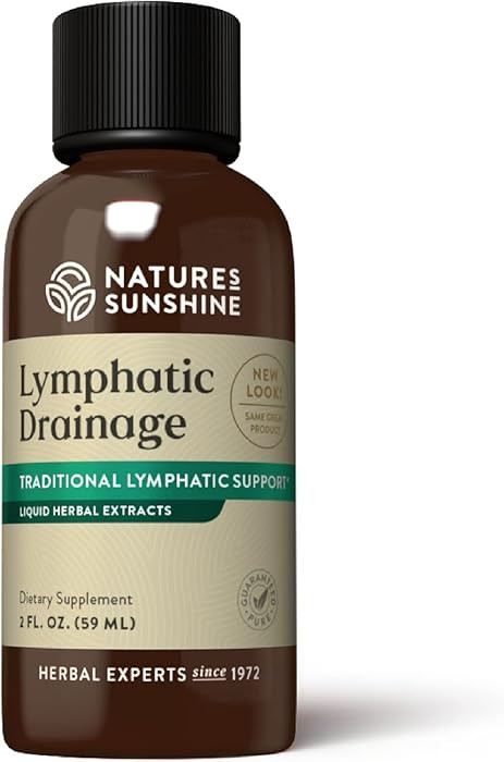 Nature's Sunshine Lymphatic Drainage, 2 Fl. Oz | Lymphatic Drainage Supplement Promotes The Effic... | Amazon (US)