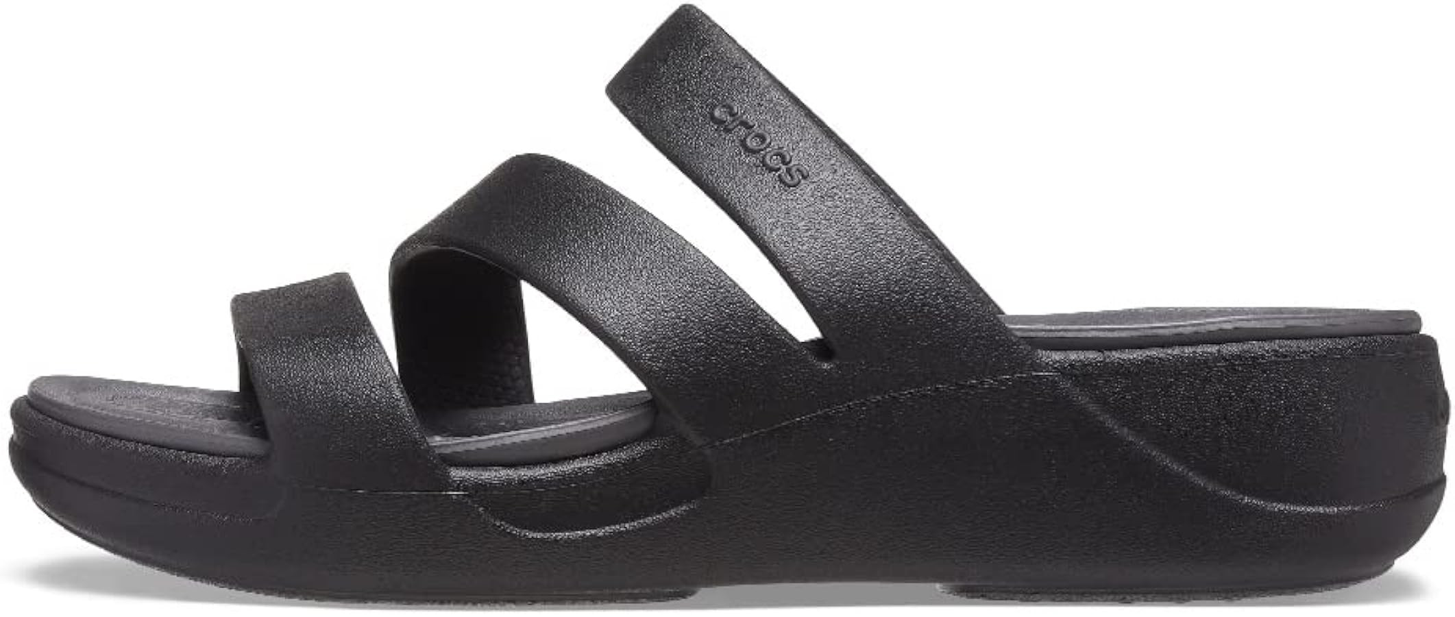 Crocs Women's Boca Strappy Wedge Sandal | Amazon (US)