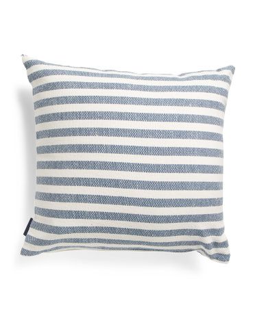20x20 Indoor Outdoor Striped Pillow | TJ Maxx