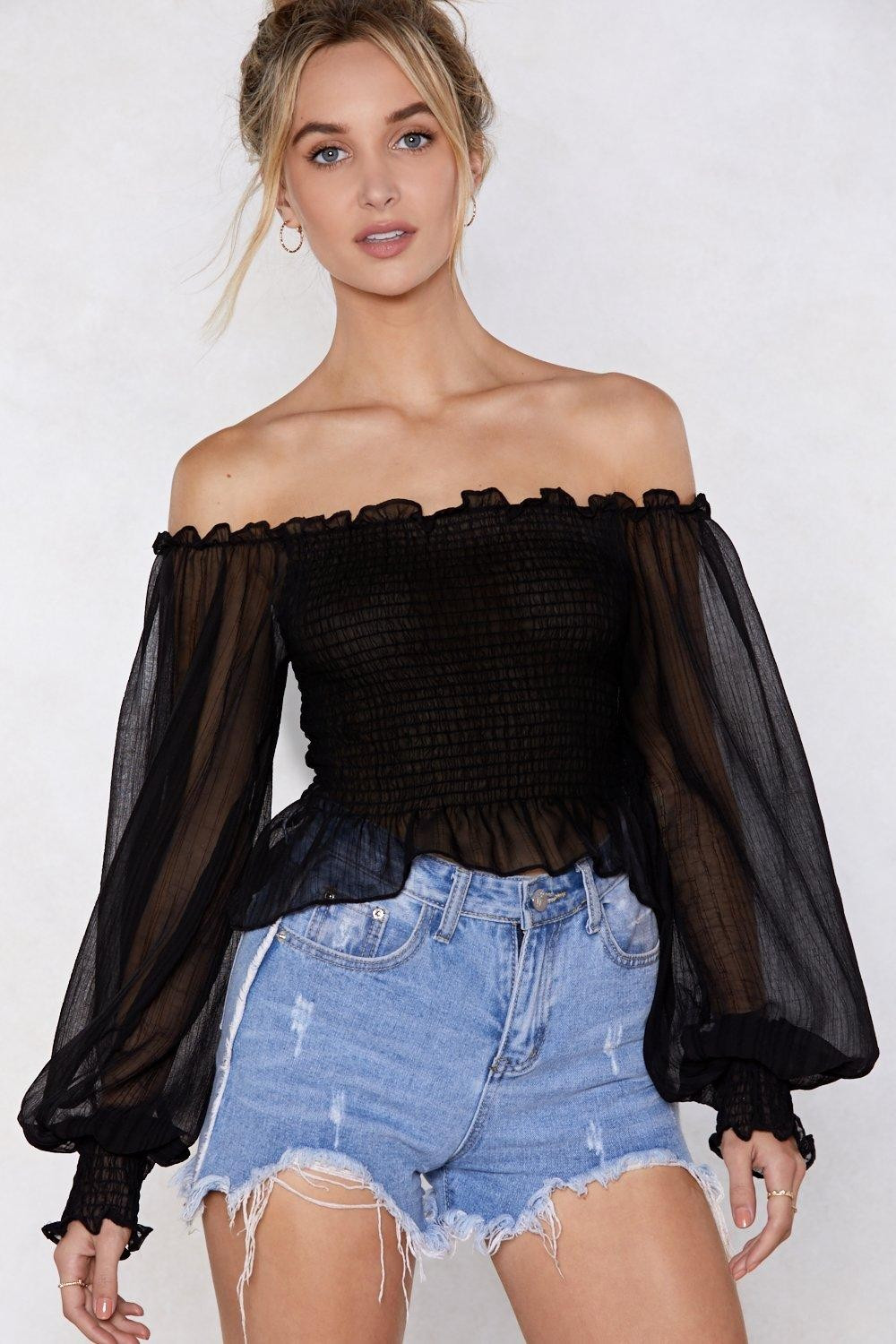 Sleeve It Be Off-the-Shoulder Top | NastyGal (US & CA)