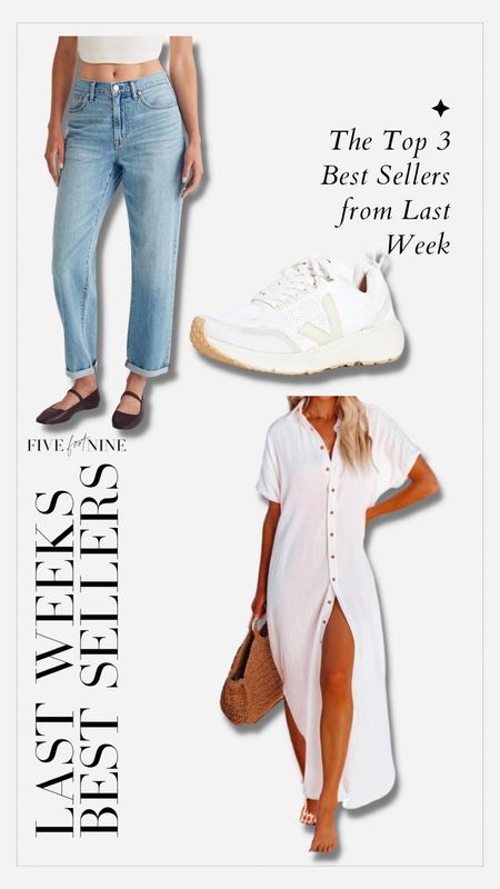 Best sellers, baggy jeans, Veja sneakers, Amazon swimsuit coverup 

#LTKSeasonal