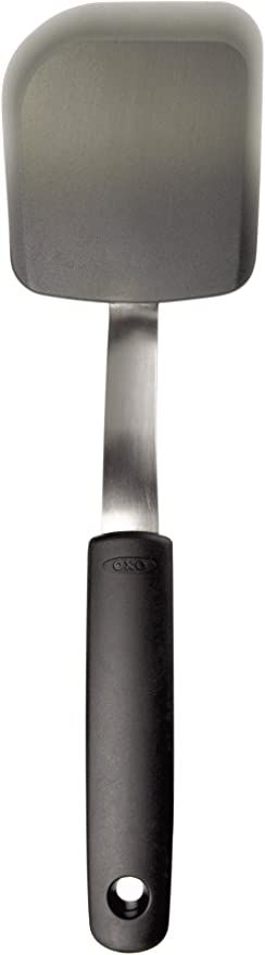 OXO Good Grips Silicone Cookie Spatula, Gray, 3 inches | Amazon (US)
