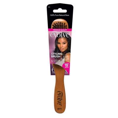 Evolve Styling Hair Brush - Wood | Target