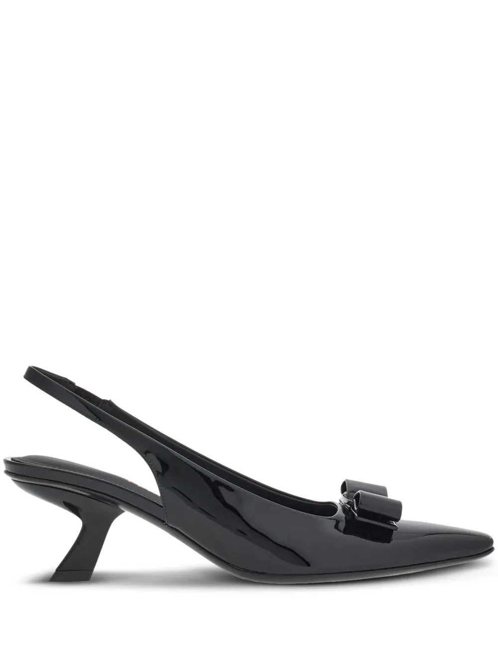 Ferragamo 55mm Vara Bow Leather Pumps  - Farfetch | Farfetch Global