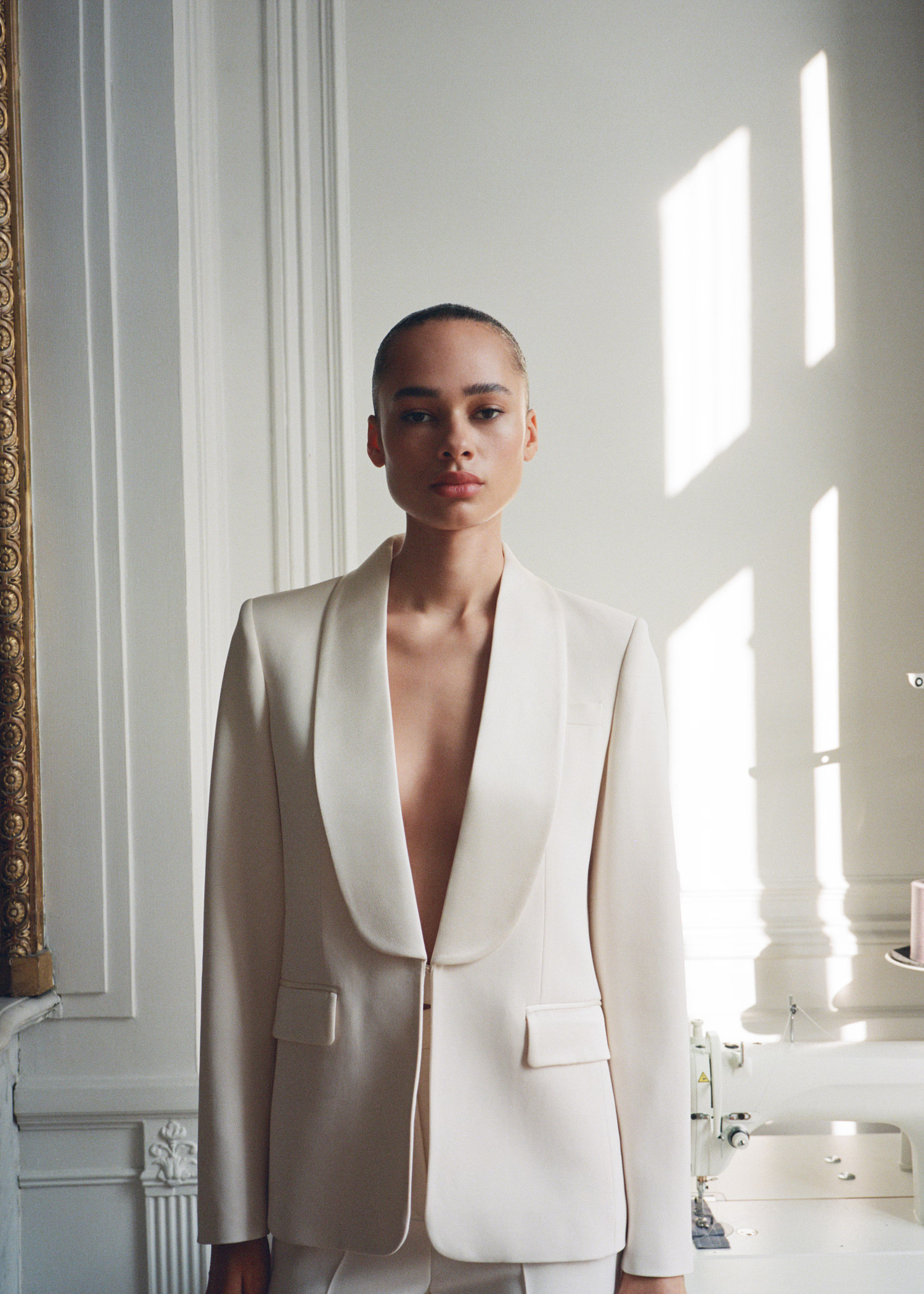 Suit blazer with satin lapels | Mango (US/MX/AU)