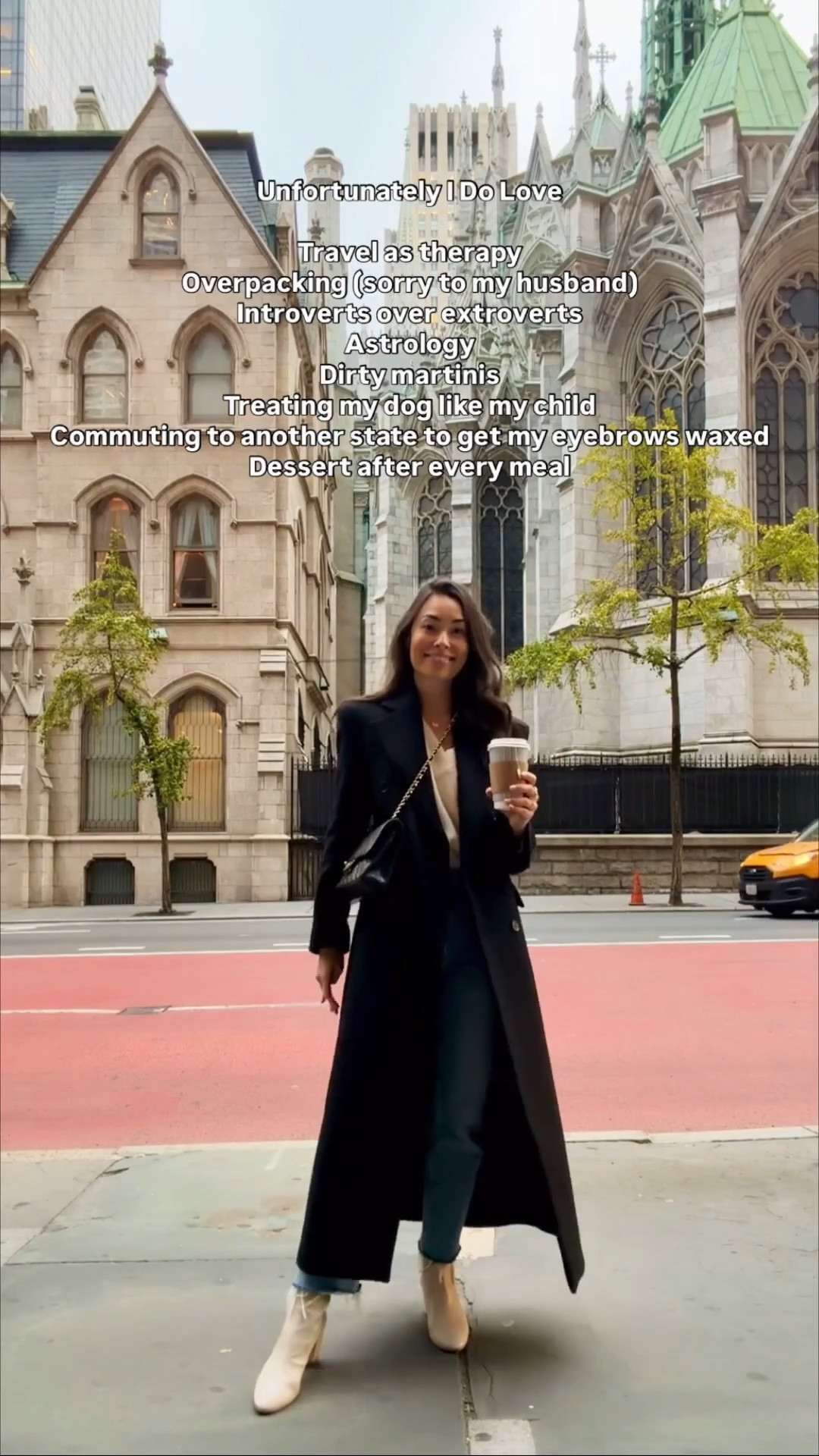 NYC, fall outfit, winter outfit, Kat Jamieson style, booties, Chanel bag, black coat - wearing a size XS.

#LTKSeasonal #LTKStyleTip #LTKShoeCrush