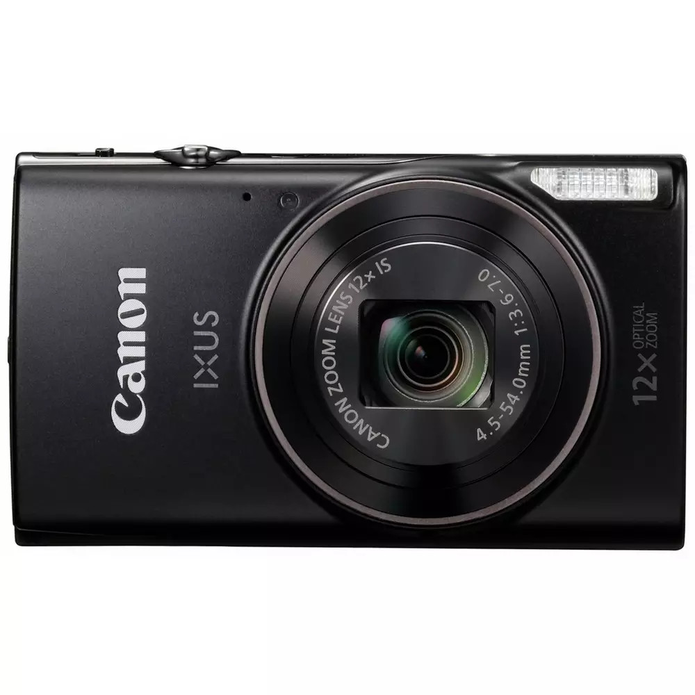 Buy Canon IXUS 285 HS 20.2MP 12x Compact Digital Camera- Black | Compact digital cameras | Argos | argos.co.uk