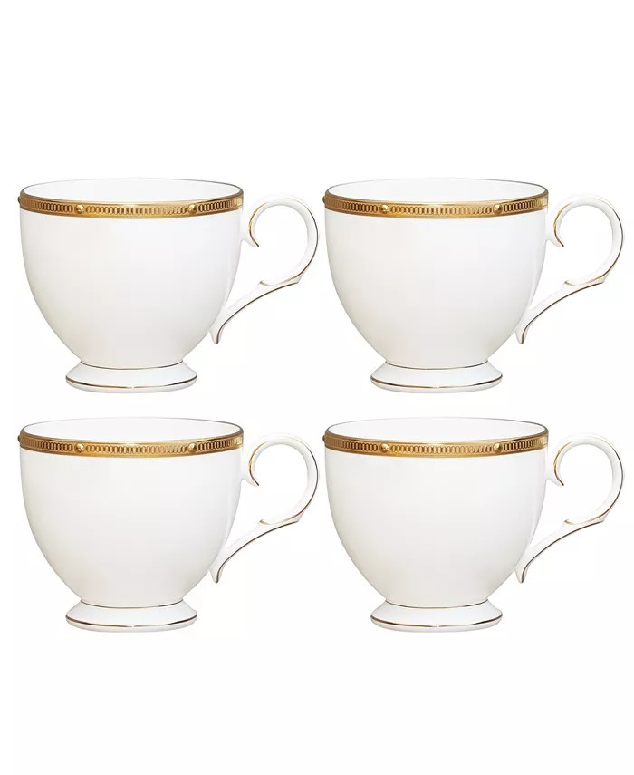 Rochelle Gold Set of 4 Cups, Service For 4 | Macy's