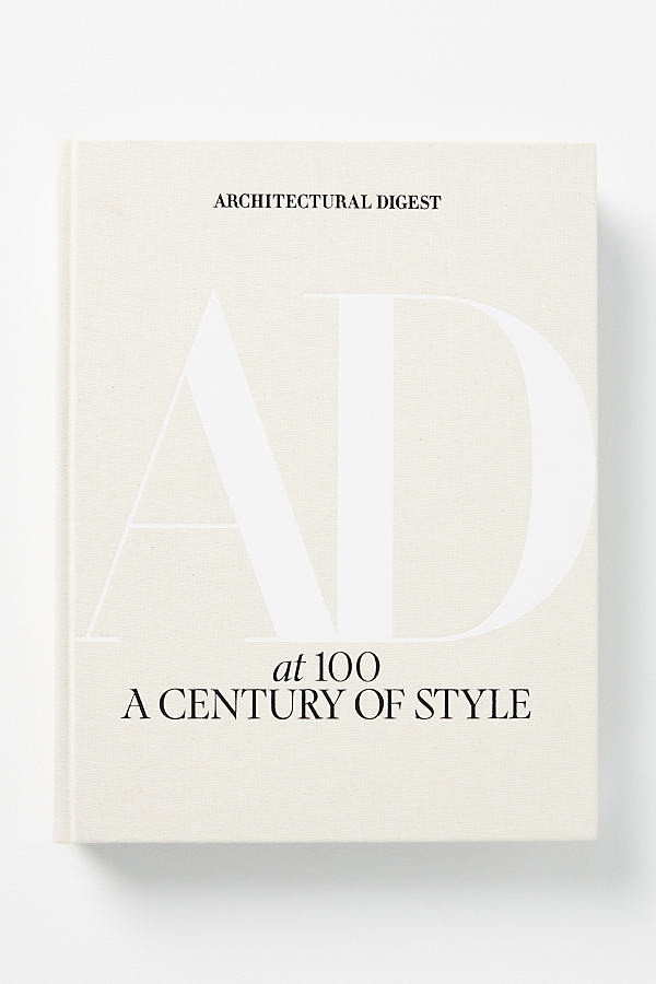 Architectural Digest at 100: A Century of Style Hardcover Coffee Table Book | Anthropologie (US)