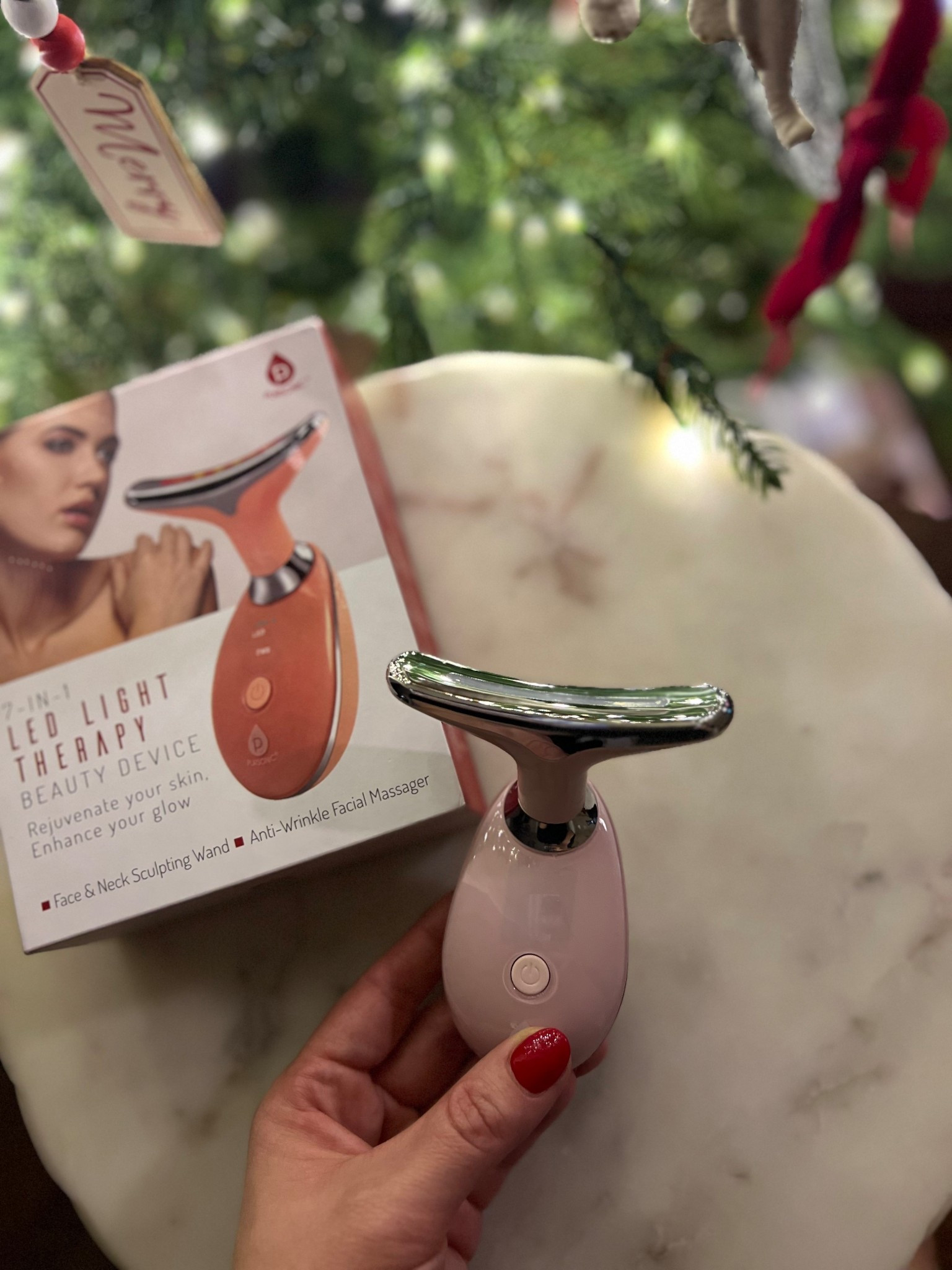 What I got for my mother in law!! 7-in-1 LED Light Therapy Beauty Device - Red Light Therapy Face & Neck Sculpting Wand - if you live near by Nordstrom - you can order for pick up!! #LTKBeauty

#LTKselfcare #LTKHoliday #LTKGiftGuide