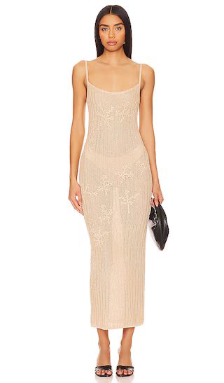 Ramira Dress in Sand | Revolve Clothing (Global)