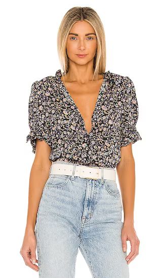 The Bistro Blouse in Spirit | Revolve Clothing (Global)