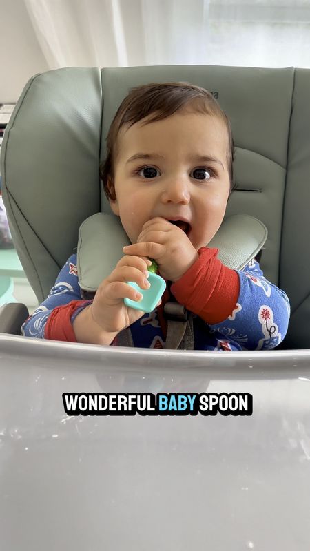 Best silicone baby spoon that doubles as a teether - it comes in a set of two and it’s only $7.99 

#LTKbaby #LTKfindsunder50 #LTKVideo