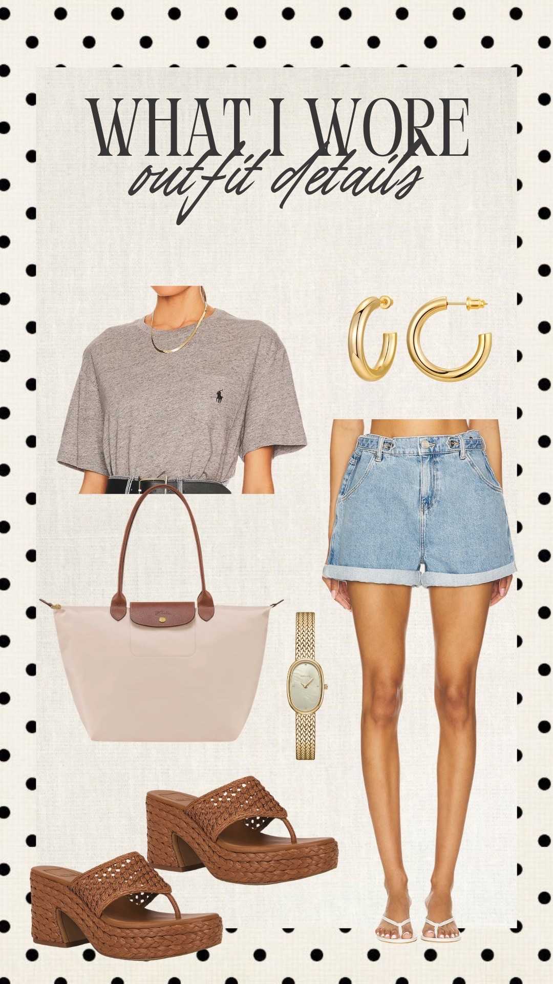 Casual summer outfit inspo!