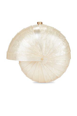 Cult Gaia Sirena Clutch in Ivory from Revolve.com | Revolve Clothing (Global)