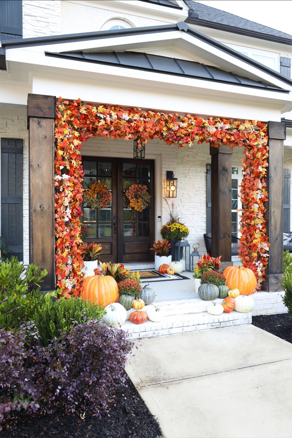 Fall Outdoor Porch DIY Leaf Arch

#LTKSeasonal #LTKHome #LTKFallSale
