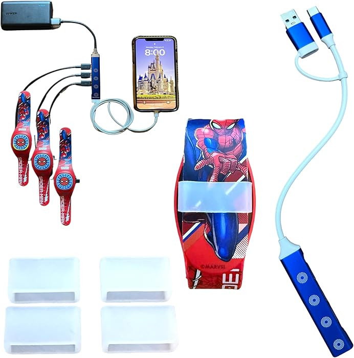 MultiCharger for MagicBand+, MagicBand + & Magic Band Compatible with FuelRod and Other External ... | Amazon (US)