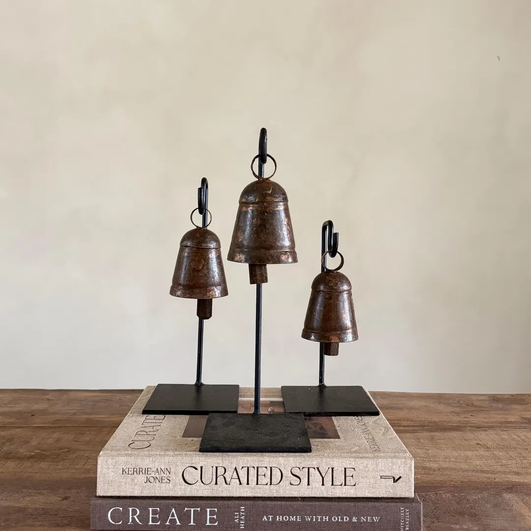 Bell Stands Vintage Iron Bells | Christmas Bells Stand - Etsy | Etsy (Global)