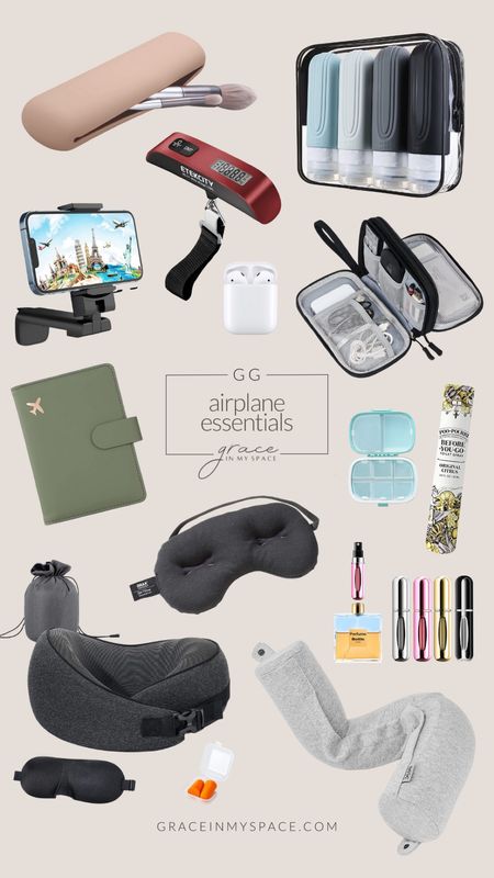 Heading on Spring break? Check out these airplane essentials to make your travels easier. Everything from a cute passport holder, to an eye mask de-puffer, portable luggage scale, neck pillows, and more!

#LTKtravel #LTKfamily #LTKunder100