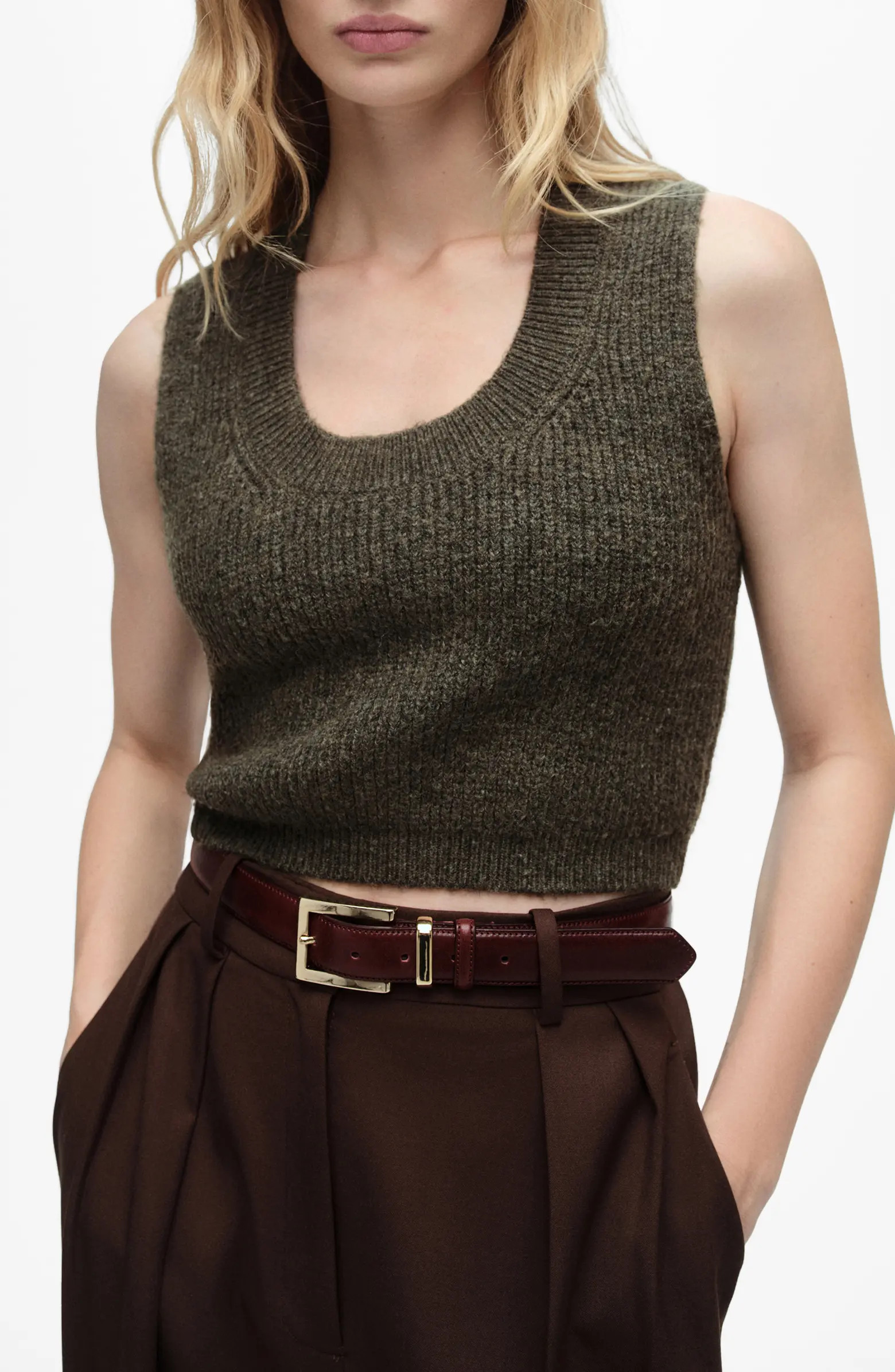 Erizo Crop Knit Tank | Nordstrom