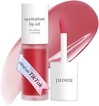 NOONI Korean Lip Oil - Appleplum - pH Color-Changing Plumping Lip Gloss | Amazon (US)