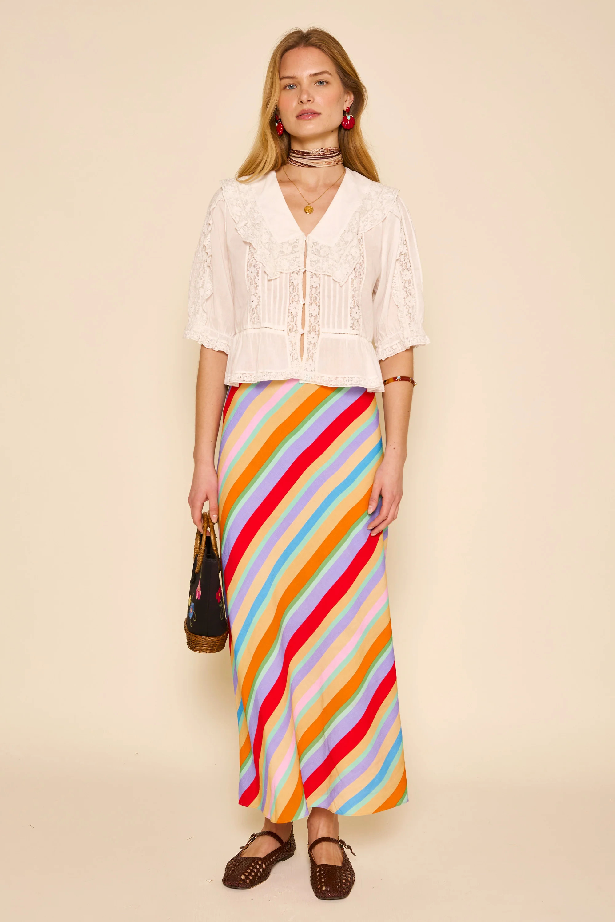 Ardith - Capri Stripe Multi | Rixo