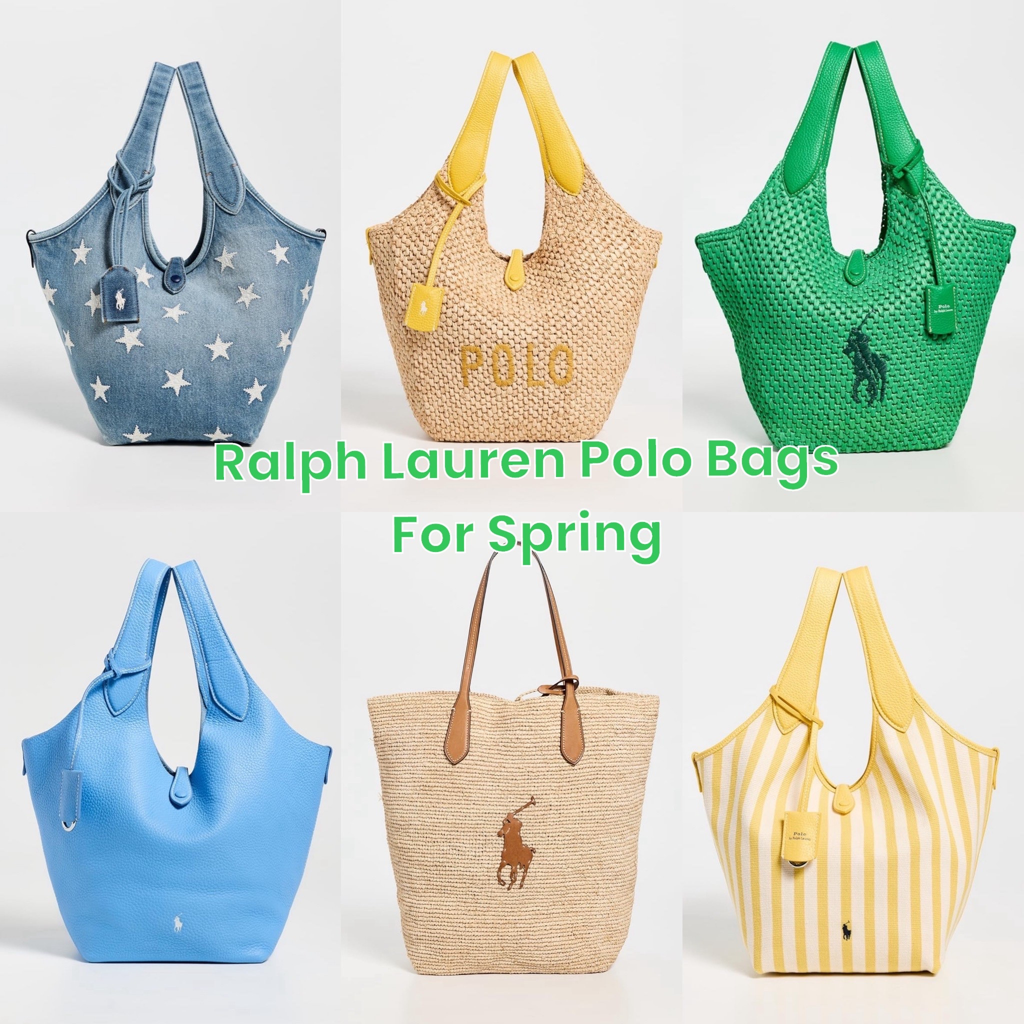 Loving these bags for spring!
The colors, the shape, the patterns 

#LTKSeasonal #LTKOver40