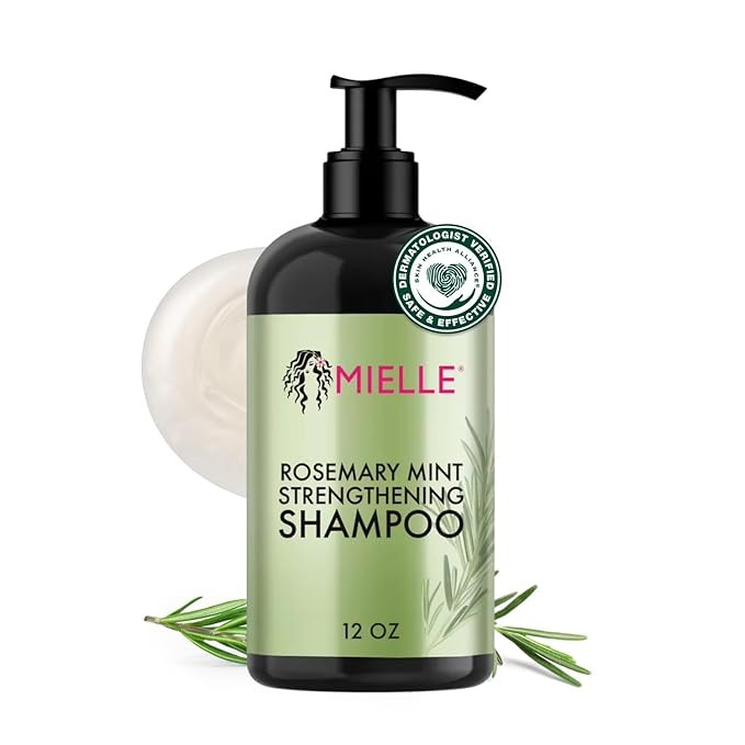 Mielle Organics Rosemary Mint Hair Strengthening Biotin Shampoo - Moisturizing Hair Shampoo for W... | Amazon (US)