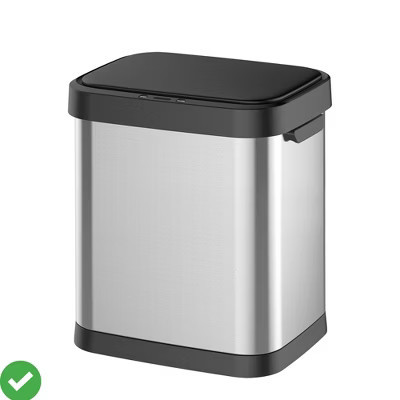 7.9 Gal/30L Motion Sensor Trash Can Touchless Automatic Garbage Bin (No Inner Bucket) | Target