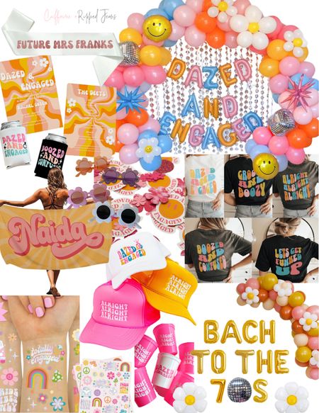 // dazed and engaged // dazed and engaged bachelorette party // dazed and engaged bachelorette theme // bachelorette party theme // 70s theme bachelorette party // bachelorette party // 

#LTKparties #LTKfindsunder50 #LTKwedding