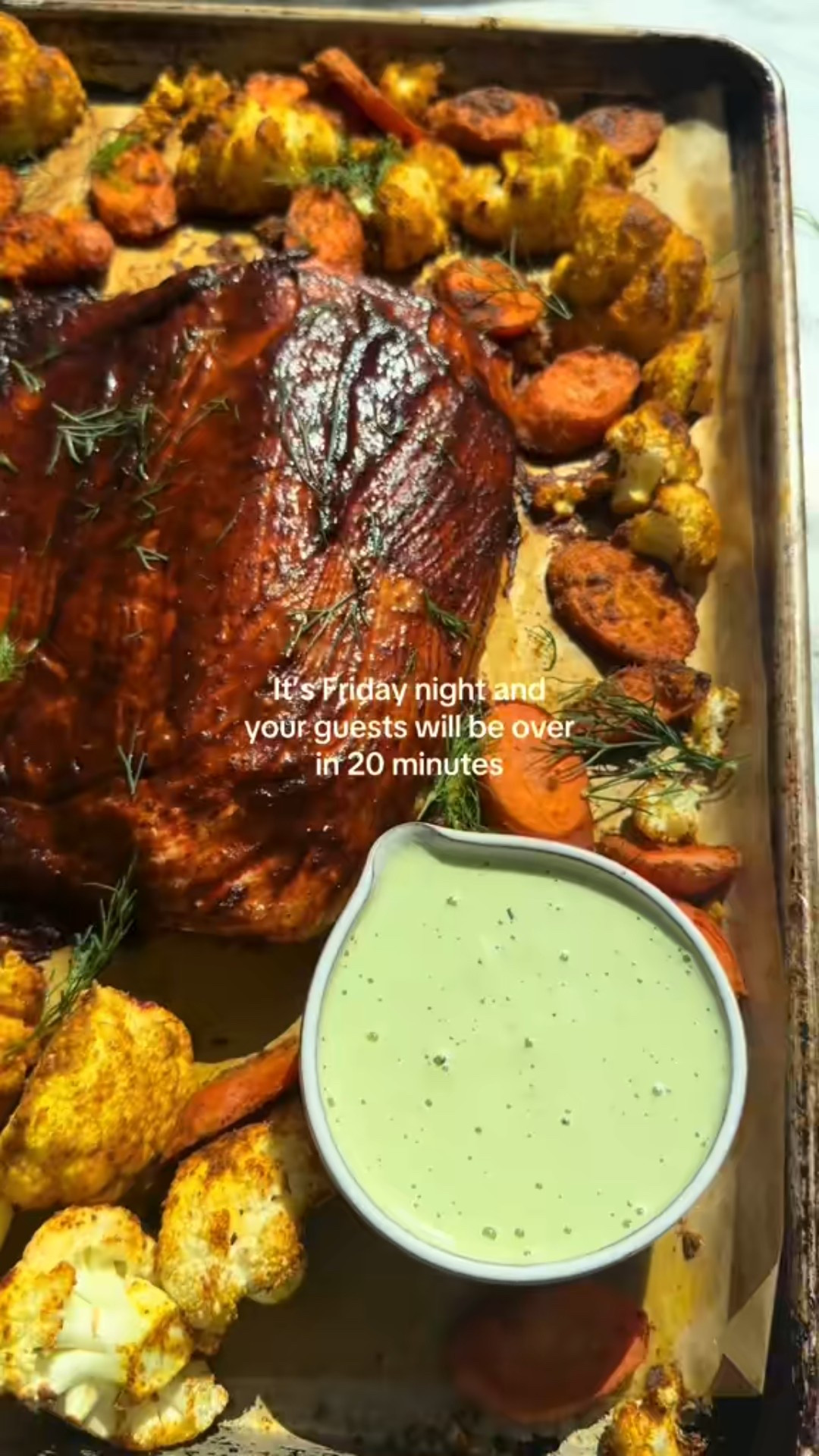 Say goodbye to intimidating, messy stovetop salmon! 👩‍🍳 This Sheet Pan Harissa Salmon + Roasted Veggies with Cashew Crema is your new weeknight hero! Just pop it in the oven at 400° for perfectly moist salmon every time.

https://thedefineddish.com/sheet-pan-harissa-salmon-roasted-veggies-with-cashew-crema/

#SheetPanDinner #HarissaSalmon #EasyWeeknightDinner


#LTKWatchNow