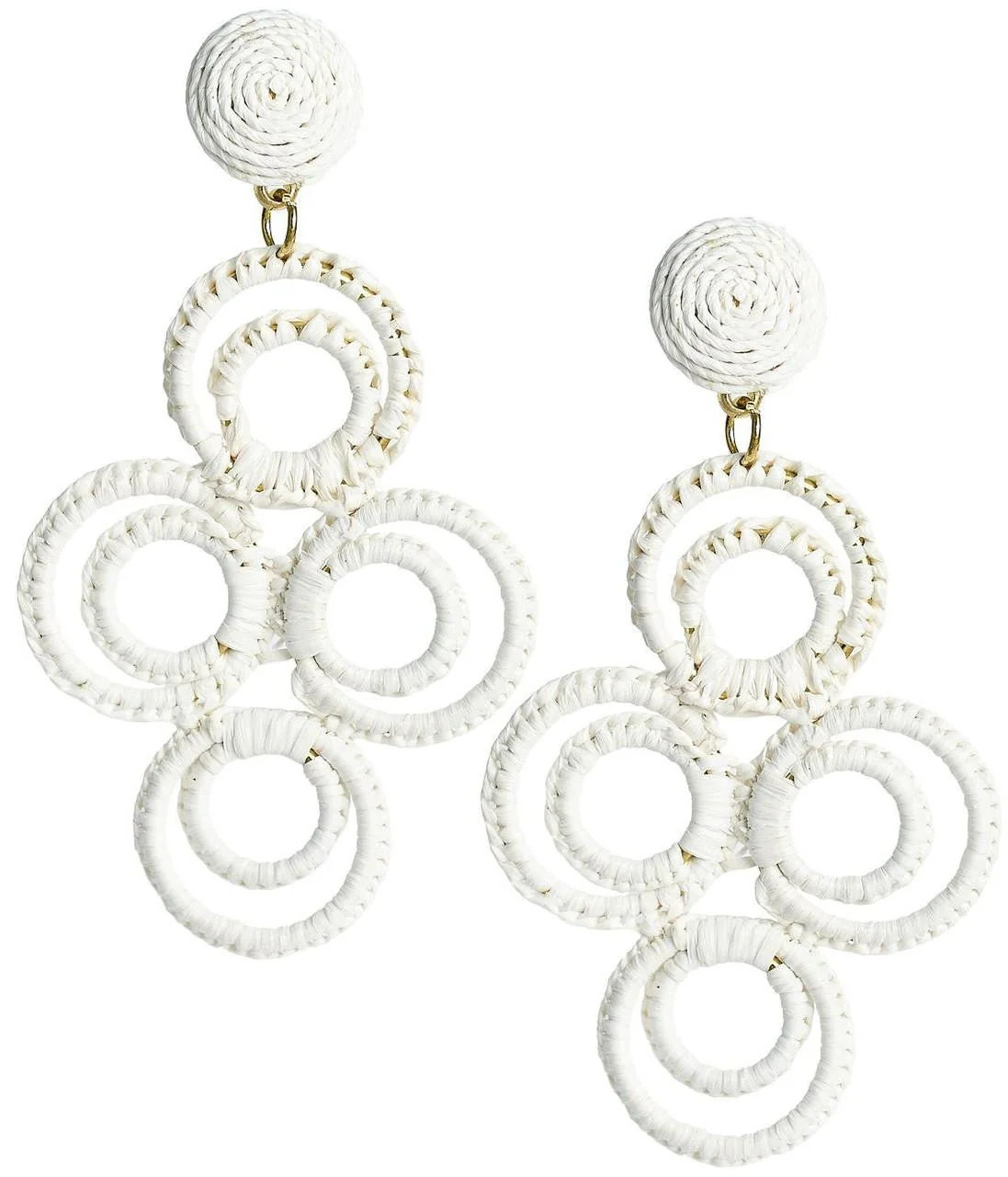 Chloe Raffia - Drop Earring | Lisi Lerch Inc