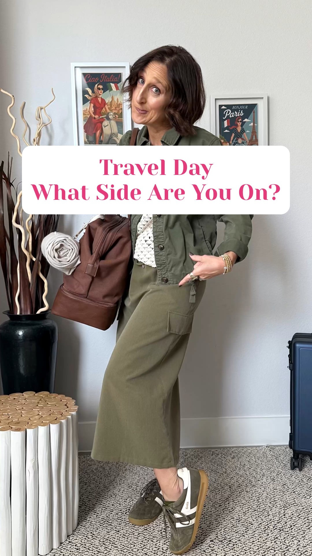 My Green travel day (nod to Wicked movie release 😊) Are you Team skirt - Team no skirt? This 5’3” gal is curious 👀 (jacket is sold out, but listed other cute styles)

#LTKTravel #LTKPetite