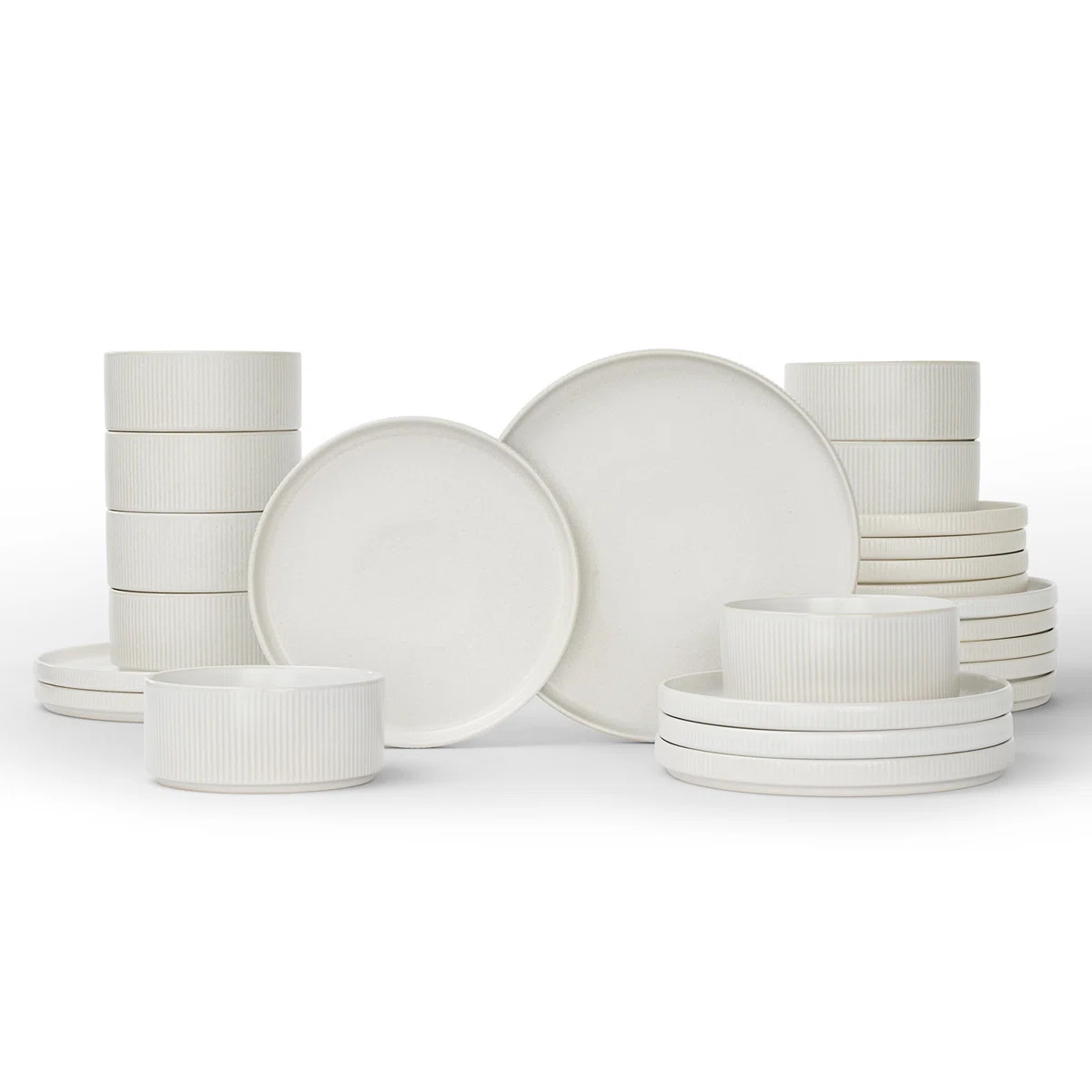 Famiware 24 Piece Dinnerware Sets, Dish Sets for 8 | Wayfair North America
