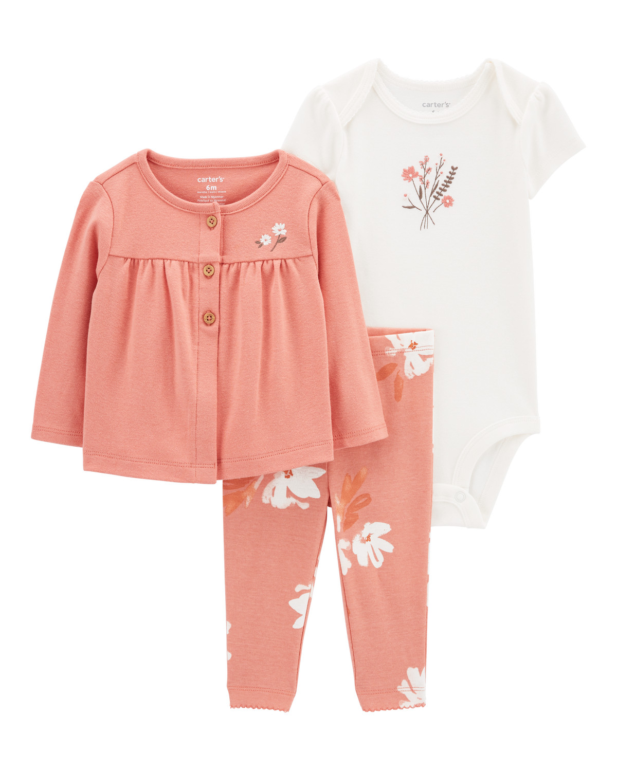 Baby 3-Piece Little Cardigan Set | Carter's Inc