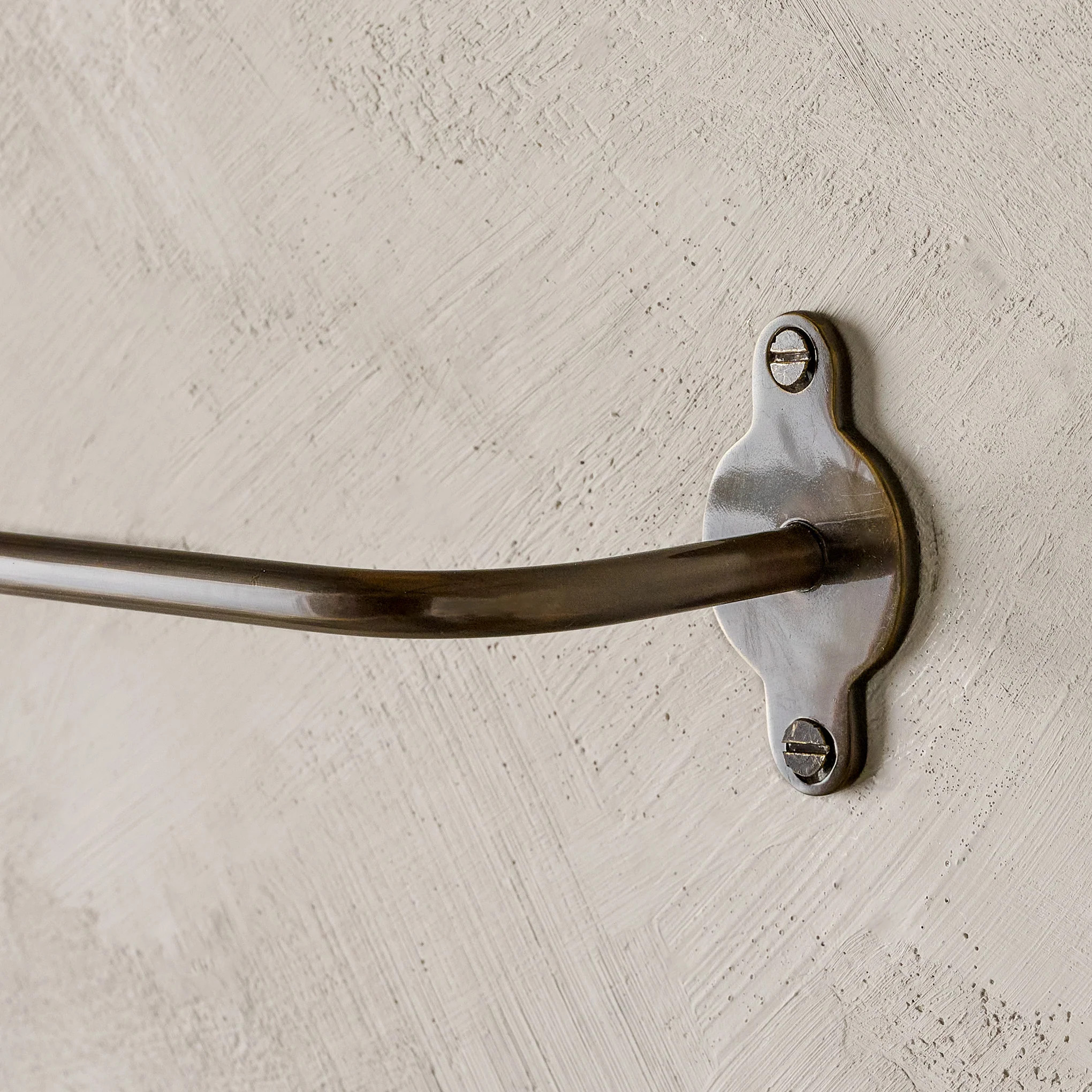 Antique Bronze Metal Towel Bar | Magnolia