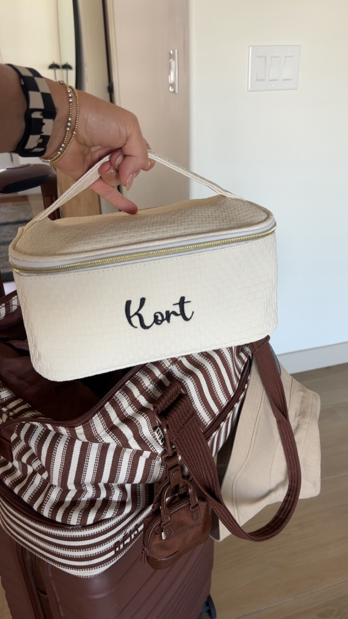 Loving my makeup travel bag! 

#LTKBeauty #LTKTravel