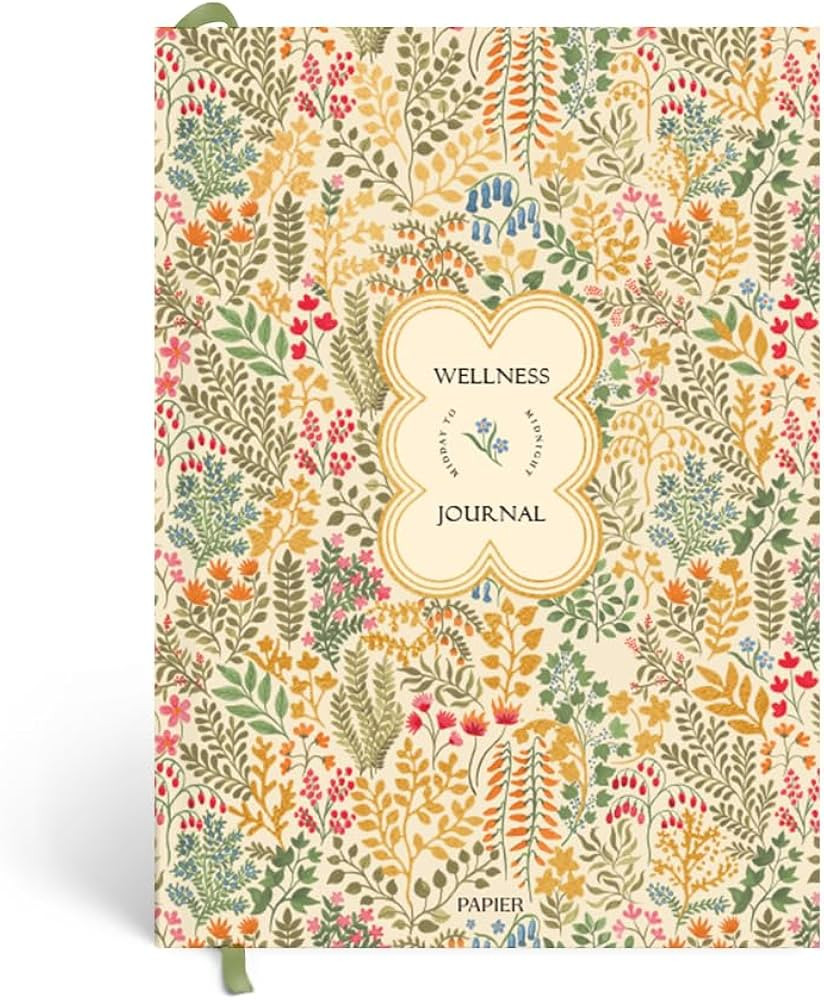 Papier Fairy Flies 12 Week Wellness Journal - Floral Hardback | Log Intentions Sleep & Energy, Mo... | Amazon (US)