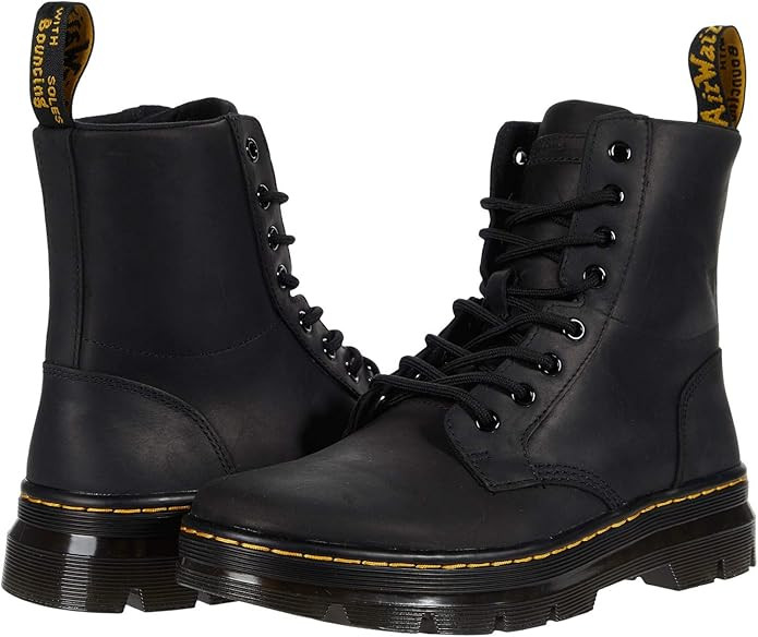 Dr. Martens Unisex Combs Leather Casual Boots | Amazon (US)