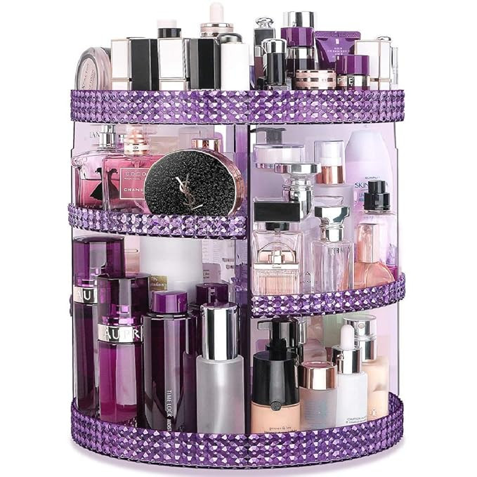 Awenia Makeup Organizer 360-Degree Rotating, Adjustable Makeup Storage, 7 Layers Large Capacity C... | Amazon (US)
