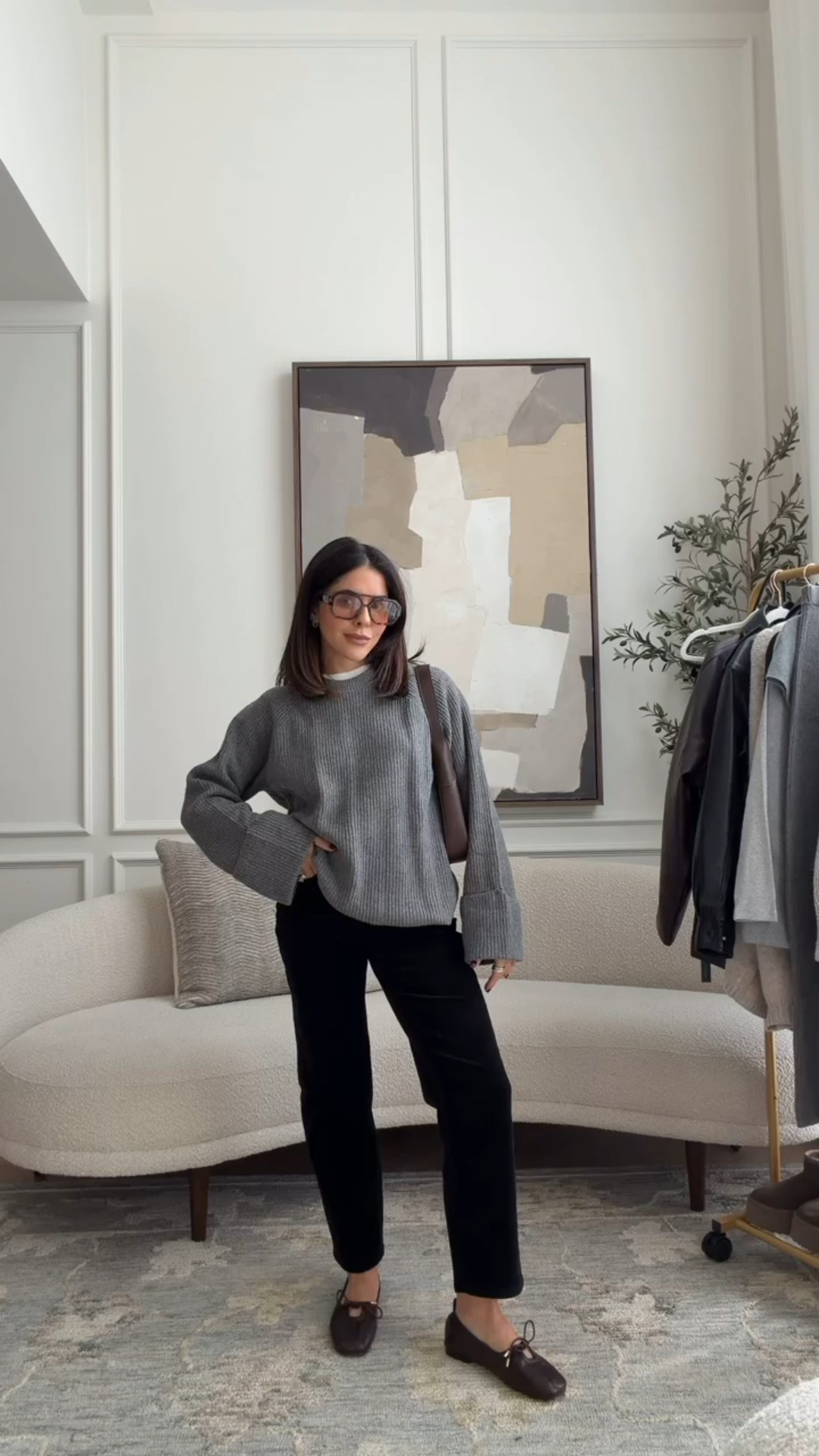 Cannot get over how well @spanx denim fits! was so excited to see the addition of a corduroy version for fall. 
I’m wearing size XS petite 
#spanxpartner 
Use code: GIULIANIXSPANX 

#LTKworkwear #LTKcanada #LTKfall