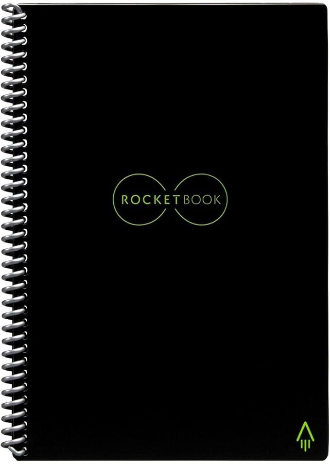Rocketbook Smart Reusable Notebook - Dot-Grid Eco-Friendly Notebook with 1 Pilot Frixion Pen & 1 ... | Amazon (US)