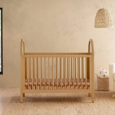 Babyletto Bondi Cane 3-in-1 Convertible Crib with Toddler Bed Kit - Honey/Natural Cane | Target
