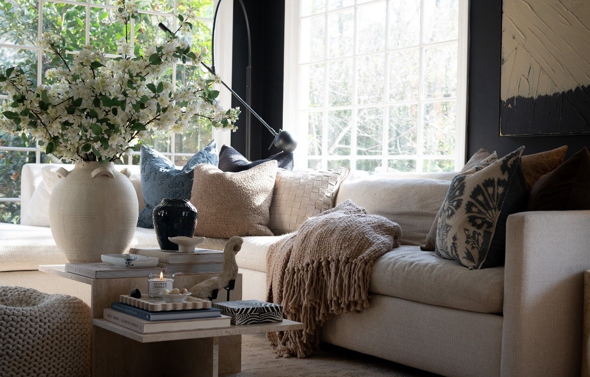 Okay I am actually freaking out over how beautiful this turned out. The oversized vase filled with spring blossoms, the neutral sofa, the marble coffee table styling, and all the layered decor pieces make this living room feel so cozy and elevated. This is my dream spring living room moment.

#LTKSpringSale #LTKSeasonal #LTKHome