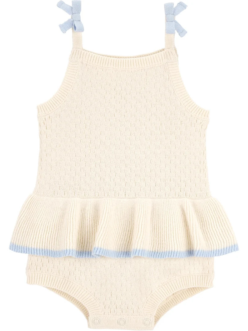 Carter's Child of Mine Baby Girl Dress, Sizes 0/3-24 Months | Walmart (US)