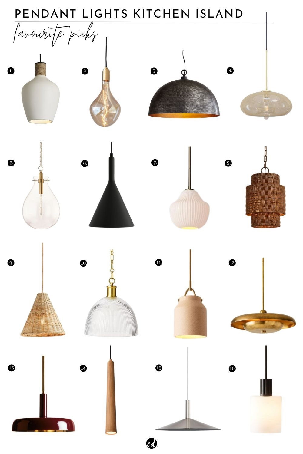 Pendant Lights Over Kitchen Island Best Picks

#LTKHome