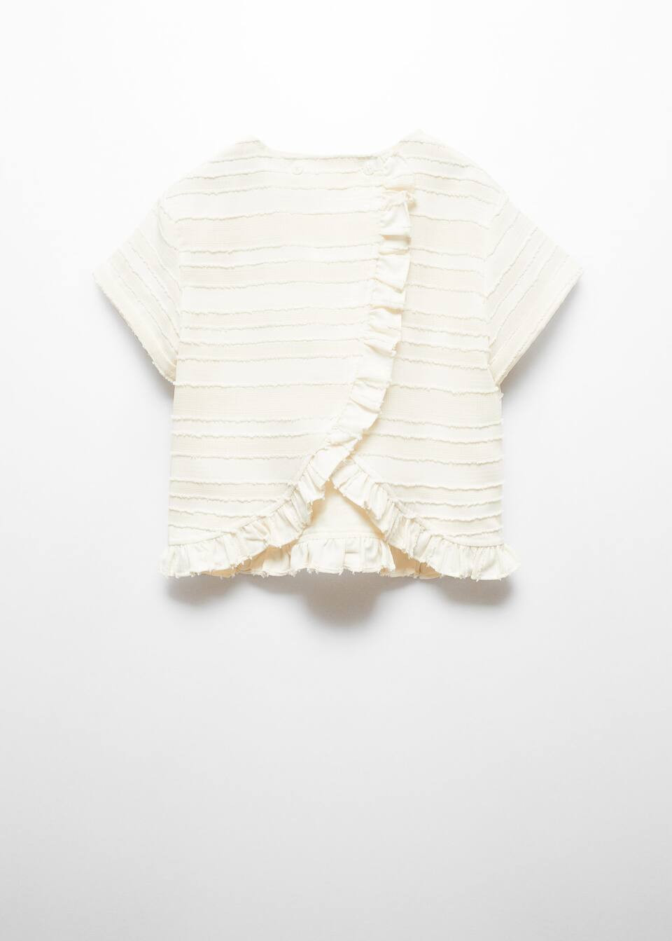 Search: Textured ruffled blouse (1) | Mango Kids USA | MANGO (US)